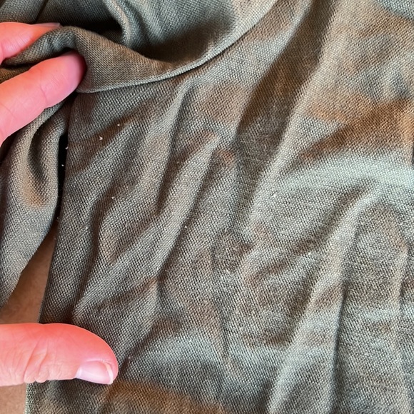 Carly Jean Forest Green Tiered Dress - Picture 4 of 4